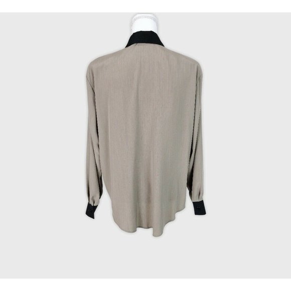 S.G. Sport Collection Size L Tan Black Shirt - Picture 5 of 9